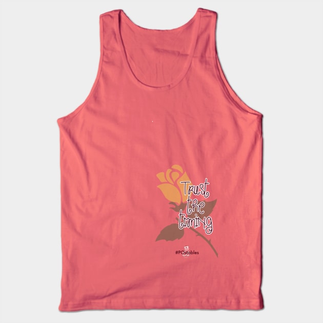 Trust the timing! Tank Top by Regal_KiLa